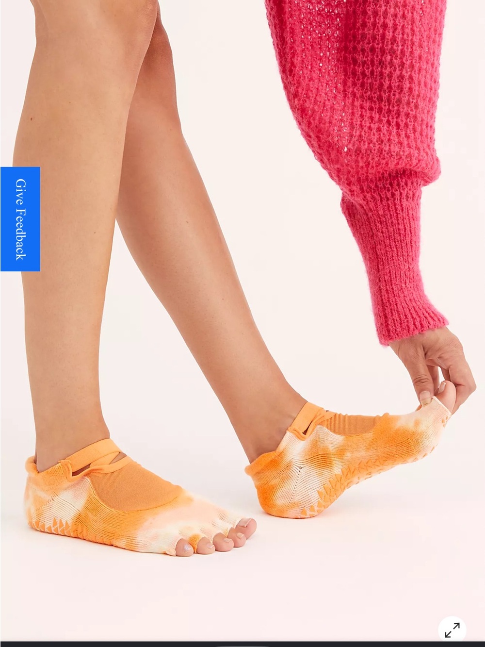 Pointe Studio
Jamie Toeless Grip Sock -
(Barre / Pilates)